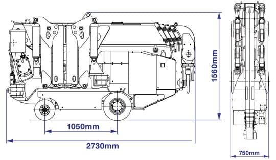 ECO-095 RUOTE (0,995 t x 3,5 m) - immagine 2