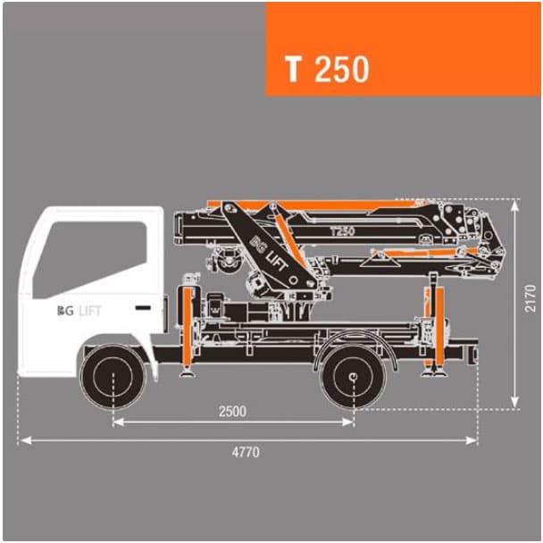 BG-T250 (2500 kg x 1,5 m) CON OPERATORE - immagine 2