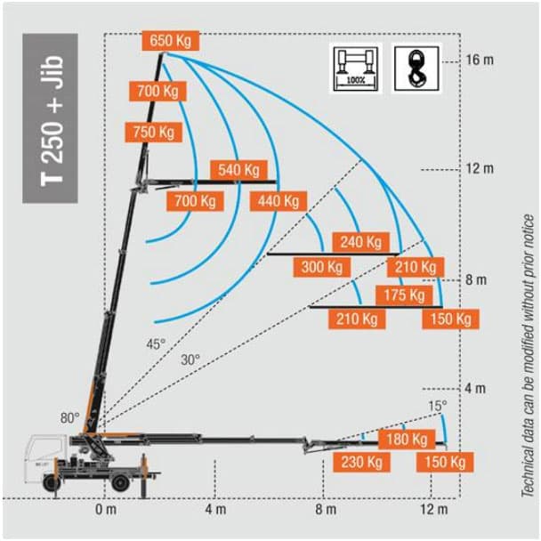 BG-T250 (2500 kg x 1,5 m) CON OPERATORE - immagine 5