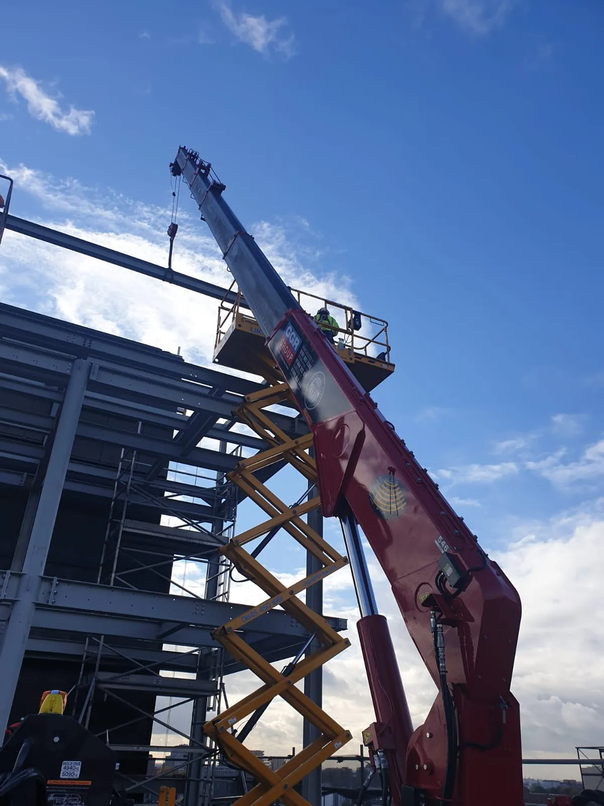 URW-546/2 Hydraulic JIB (4 t x 2,5 m) - immagine 5